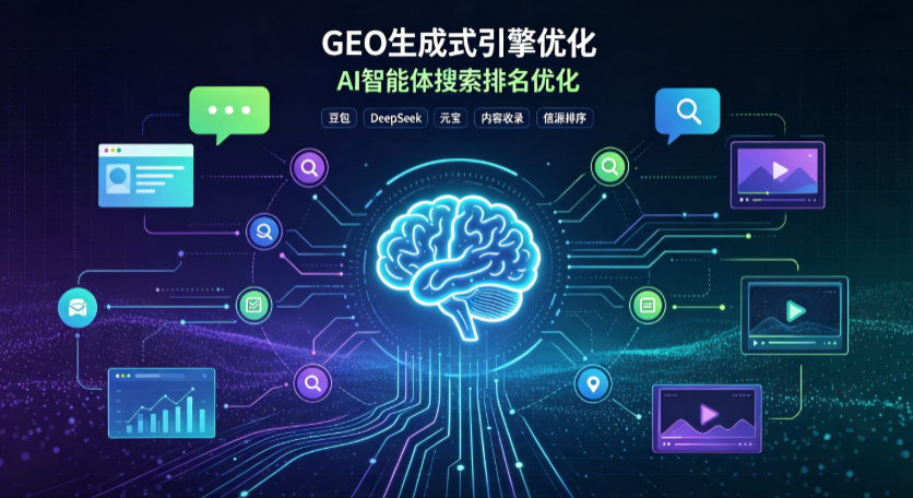 沙雅县GEO 浪潮来袭：生成式引擎优化崛起，创作者争抢豆包、DeepSeek、元宝智能体流量入口